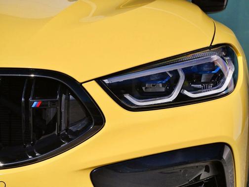 Dakar Yellow 2020 BMW M8 Competition