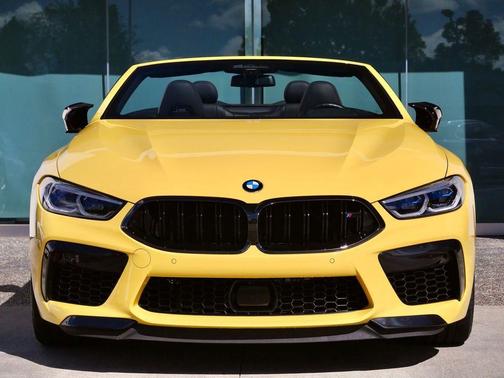 Dakar Yellow 2020 BMW M8 Competition