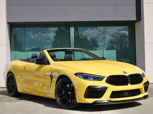 Dakar Yellow 2020 BMW M8 Competition