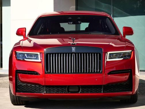 Magma Red 2022 Rolls-Royce Ghost Black Badge
