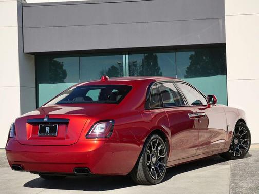 Magma Red 2022 Rolls-Royce Ghost Black Badge