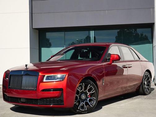 Magma Red 2022 Rolls-Royce Ghost Black Badge