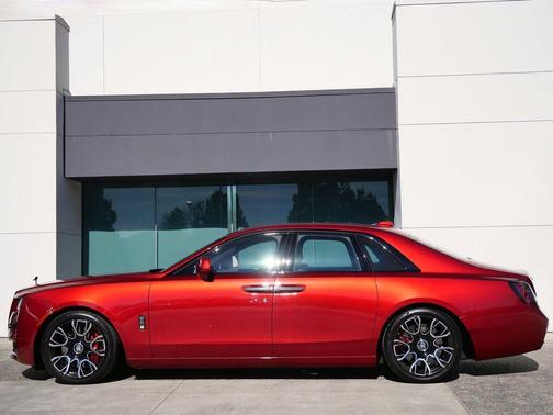 Magma Red 2022 Rolls-Royce Ghost Black Badge