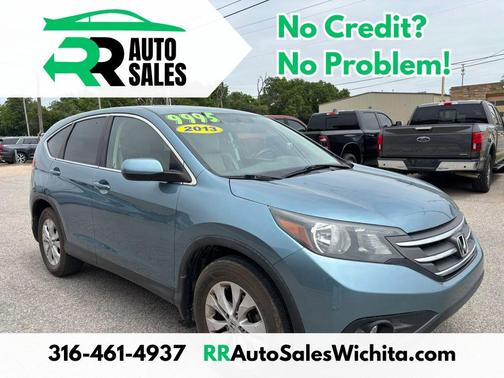 Teal 2013 Honda CR-V EX