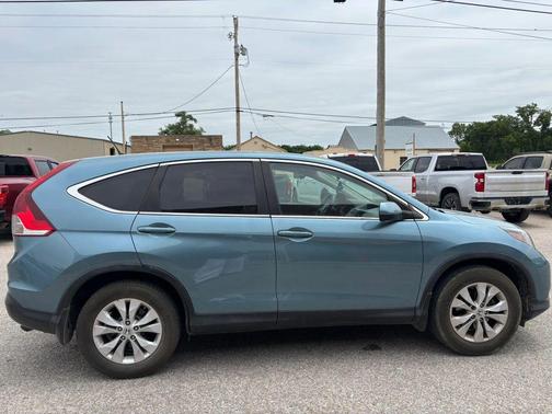 Teal 2013 Honda CR-V EX