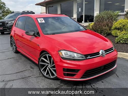Tornado Red 2017 Volkswagen Golf R 2.0T Manual