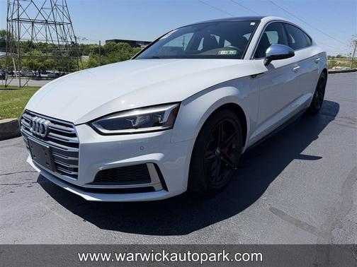 Glacier White Metallic 2019 Audi S5 3.0T Premium Plus
