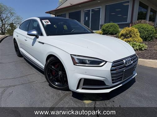 Glacier White Metallic 2019 Audi S5 3.0T Premium Plus