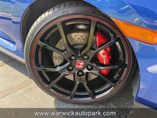 Aegean Blue Metallic 2018 Honda Civic Type R Touring