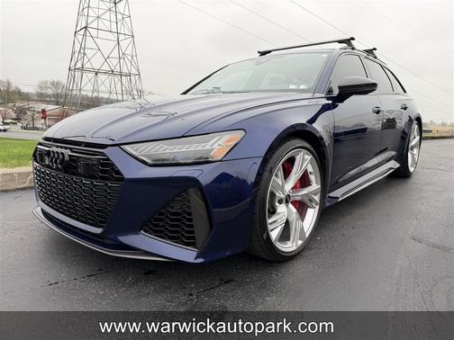 Navarra Blue Metallic 2021 Audi RS 6 Avant 4.0T