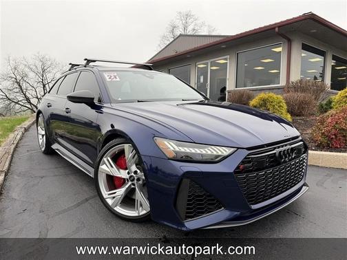 Navarra Blue Metallic 2021 Audi RS 6 Avant 4.0T