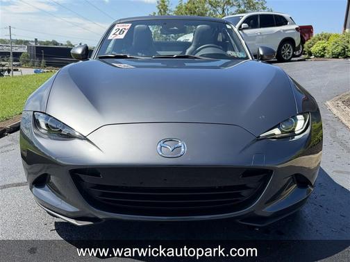 Machine Gray Metallic 2026 Mazda MX-5 Miata RF Grand Touring