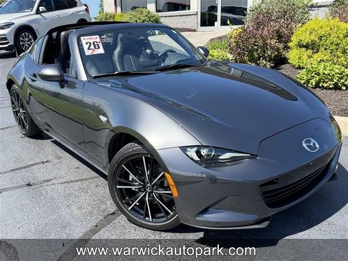 Machine Gray Metallic 2026 Mazda MX-5 Miata RF Grand Touring