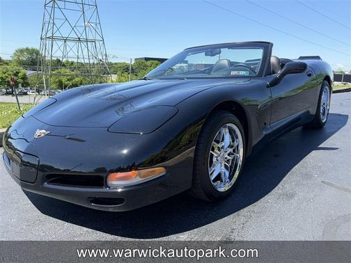 Black 2003 Chevrolet Corvette Base