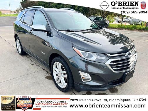 Nightfall Gray Metallic 2018 Chevrolet Equinox Premier