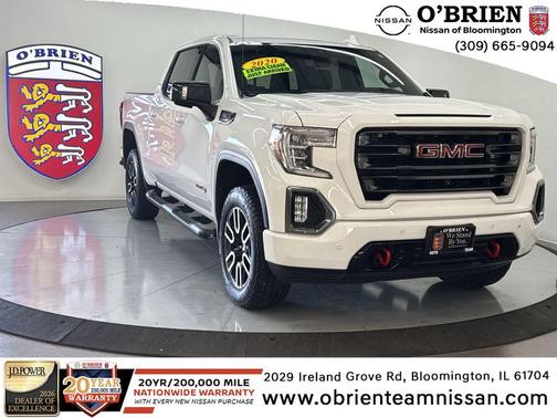Summit White 2020 GMC Sierra 1500 AT4