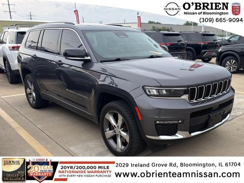 Baltic Gray Metallic Clearcoat 2021 Jeep Grand Cherokee L Limited