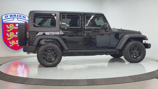 Black Clearcoat 2015 Jeep Wrangler Unlimited Willys Wheeler