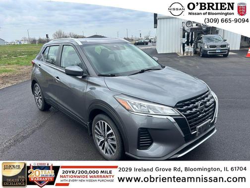 Gun Metallic 2021 Nissan Kicks SV