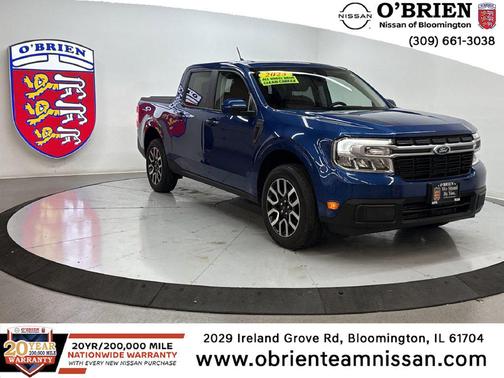 Atlas Blue Metallic 2023 Ford Maverick Lariat