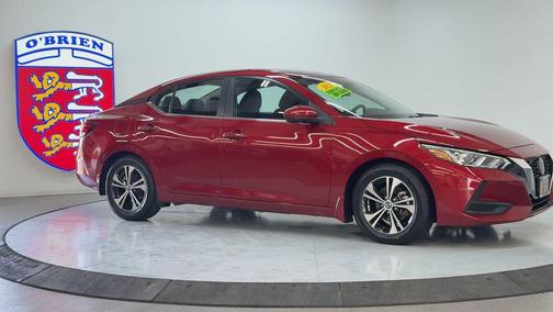 Scarlet Ember Tintcoat 2021 Nissan Sentra SV