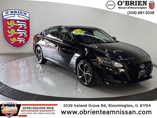 Super Black 2023 Nissan Altima SR Intelligent AWD