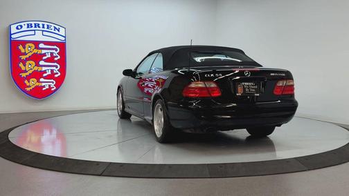 Black 2000 Mercedes-Benz CLK-Class 430 Cabriolet