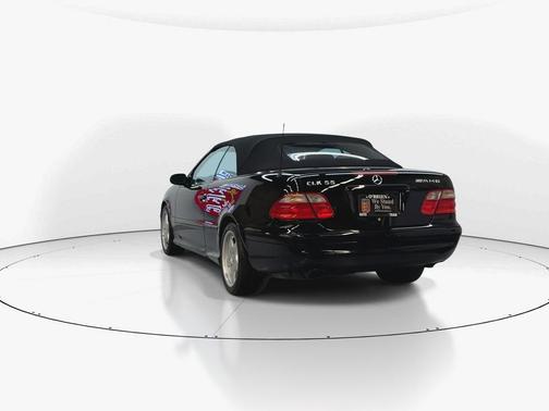 Black 2000 Mercedes-Benz CLK-Class 430 Cabriolet