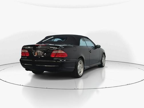 Black 2000 Mercedes-Benz CLK-Class 430 Cabriolet