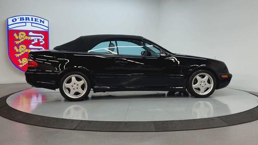 Black 2000 Mercedes-Benz CLK-Class 430 Cabriolet