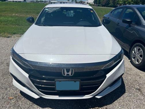 Platinum White Pearl 2021 Honda Accord Sport 1.5T