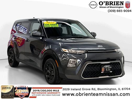 Gravity Gray 2021 Kia Soul S