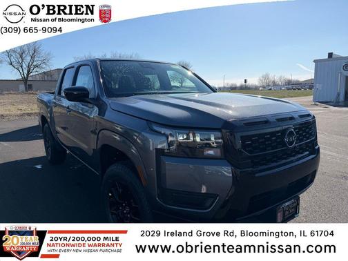 Gun Metallic 2026 Nissan Frontier SV
