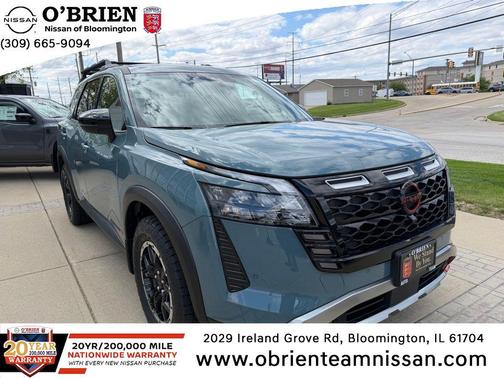 Baltic Teal 2026 Nissan Pathfinder Rock Creek