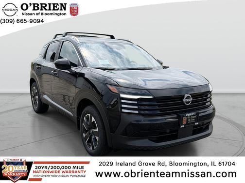 Super Black 2026 Nissan Kicks SV