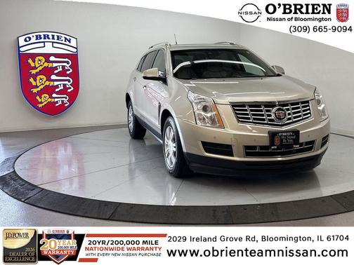 Silver Coast Metallic 2013 Cadillac SRX Luxury Collection