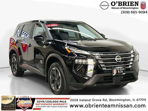 Super Black 2026 Nissan Rogue SV