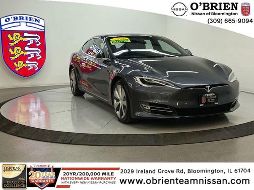 Silver 2021 Tesla Model S Long Range