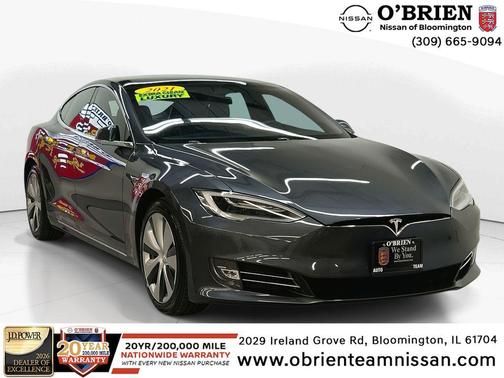 Silver 2021 Tesla Model S Long Range