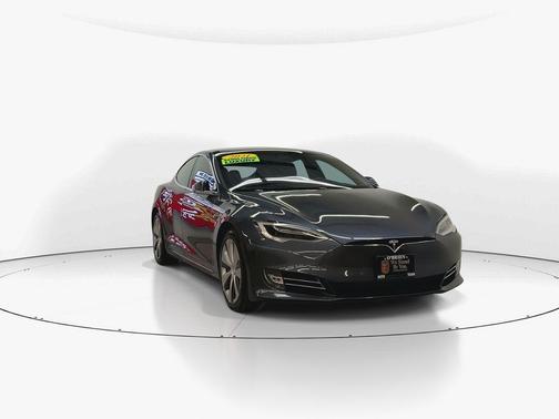 Silver 2021 Tesla Model S Long Range