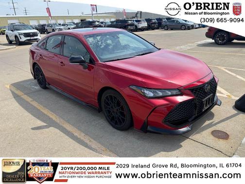 Supersonic Red 2020 Toyota Avalon TRD
