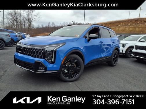 Nebular Blue 2026 Kia Sportage X-Line