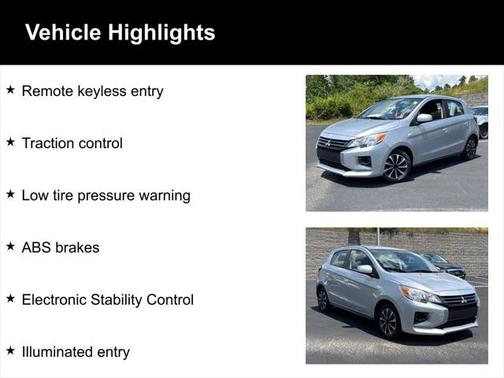 2022 Mitsubishi Mirage ES