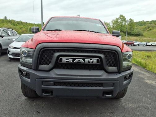 Flame Red Clearcoat 2022 RAM 1500 Classic Warlock Quad Cab 4x4 6'4' Box