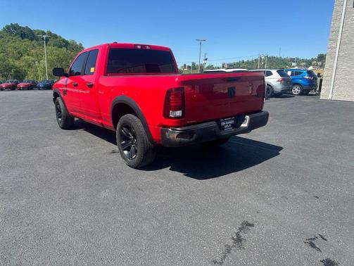 Flame Red Clearcoat 2022 RAM 1500 Classic Warlock Quad Cab 4x4 6'4' Box