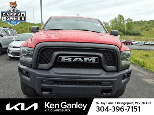 Flame Red Clearcoat 2022 RAM 1500 Classic Warlock Quad Cab 4x4 6'4' Box