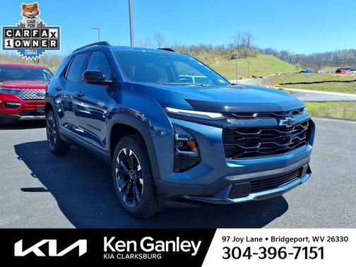 Lakeshore Blue Metallic 2025 Chevrolet Equinox FWD RS