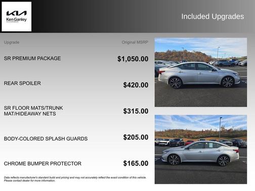 2019 Nissan Altima 2.5 SR