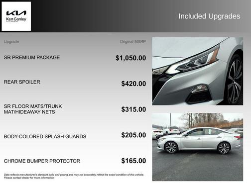 2019 Nissan Altima 2.5 SR