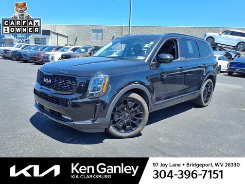 Ebony Black 2022 Kia Telluride SX